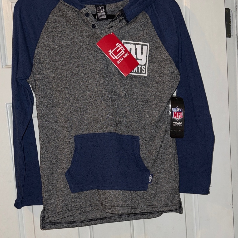 NFL Kids Navy and Charcoal Hoodie